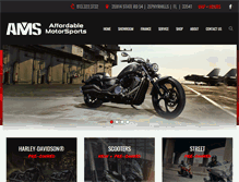 Tablet Screenshot of affordable-motorsports.com